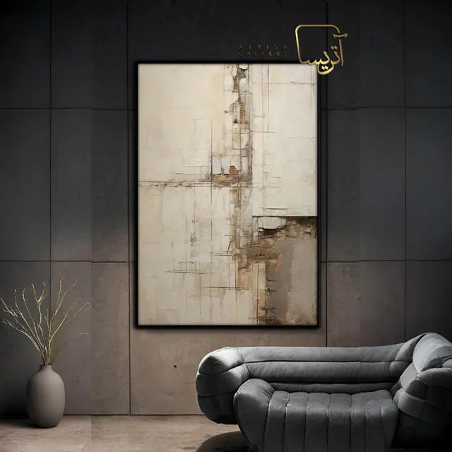 تابلو طرح آبستره مدرن کد 395.5